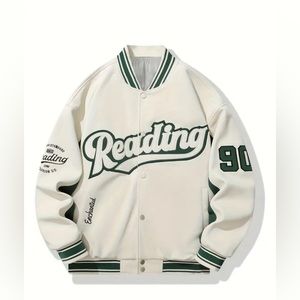 Baseball collar jacket